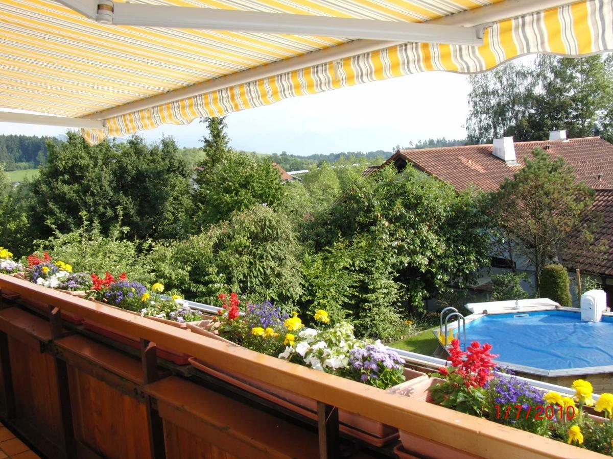 Ferienwohnung Ausblick Weißensberg Exteriör bild